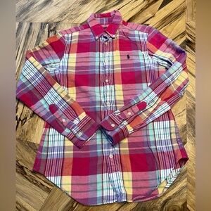 Polo Ralph Lauren Pink Shirt Long Sleeve Women’s S